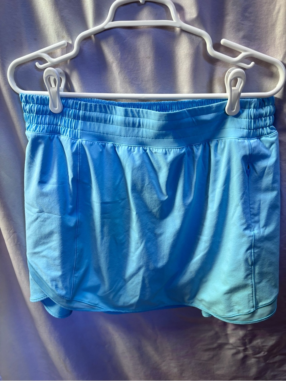 Lululemon Hotty Hot skort Light Sky Blue full coverage